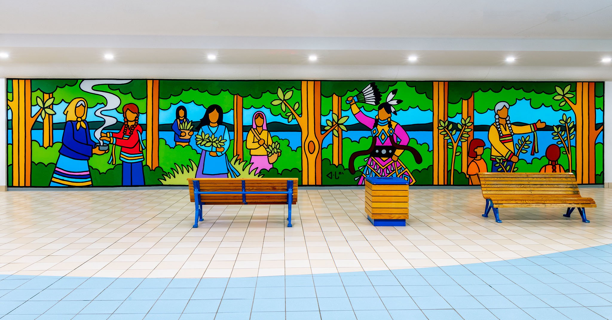 Investing and Connecting with a Community: Wetaskiwin Mall’s New Mural